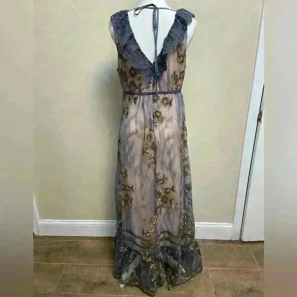 NWT Sundance Embroidered Lace “Cardinal Dress” Medium - Picture 5 of 14